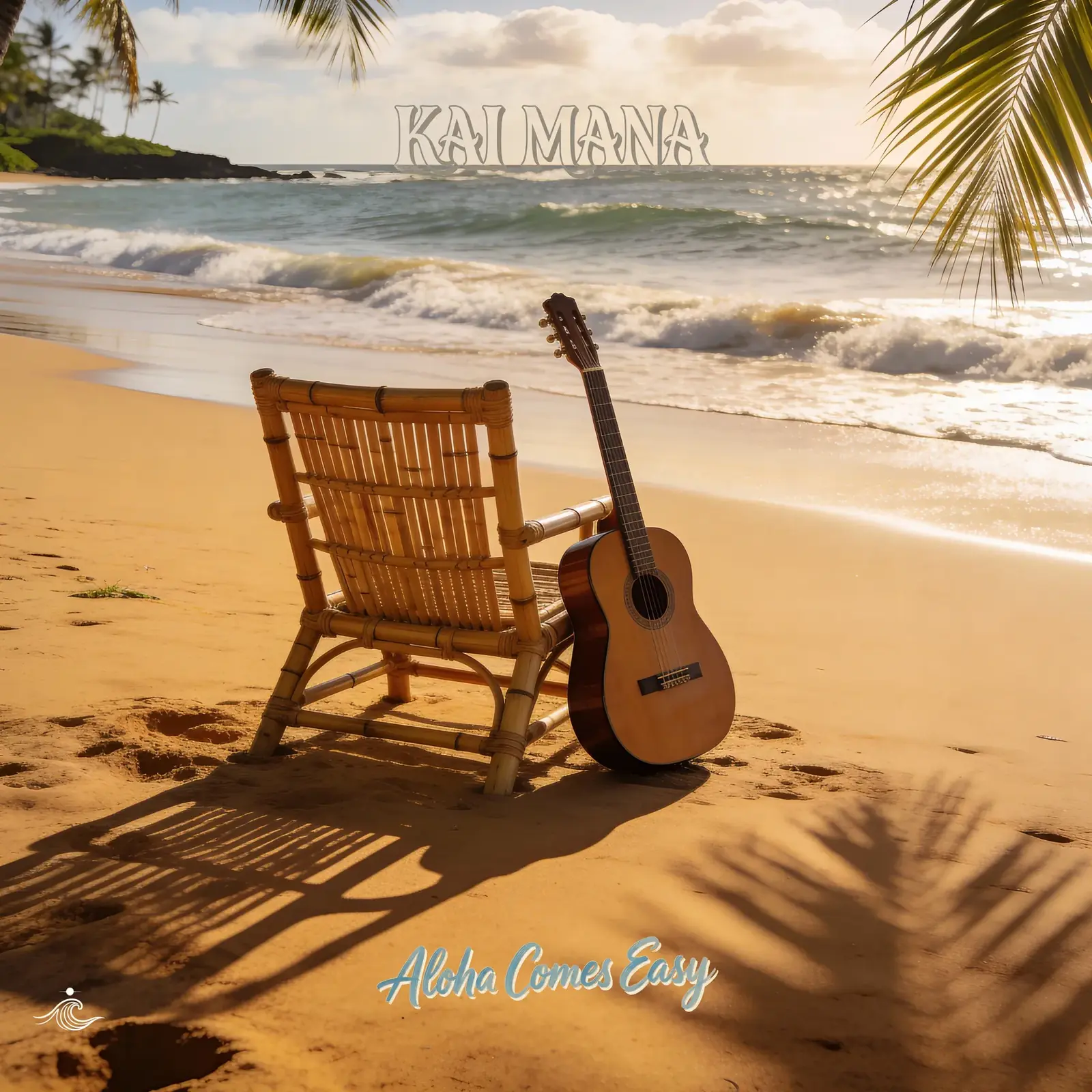 Aloha Comes Easy artwork by Kai Mana, reflecting relaxed, liberating  Maui music themes
