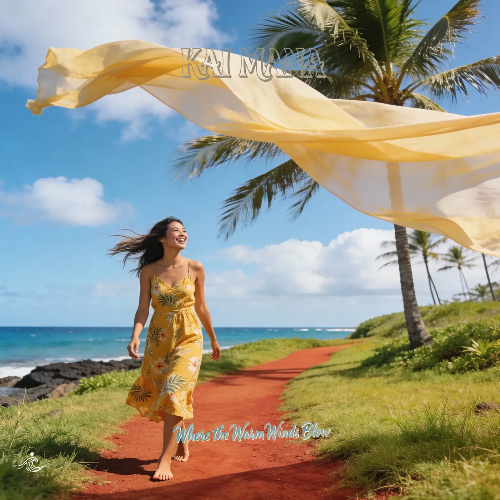 Where the Warm Winds Blow artwork from Kai Mana's Island Breeze album
