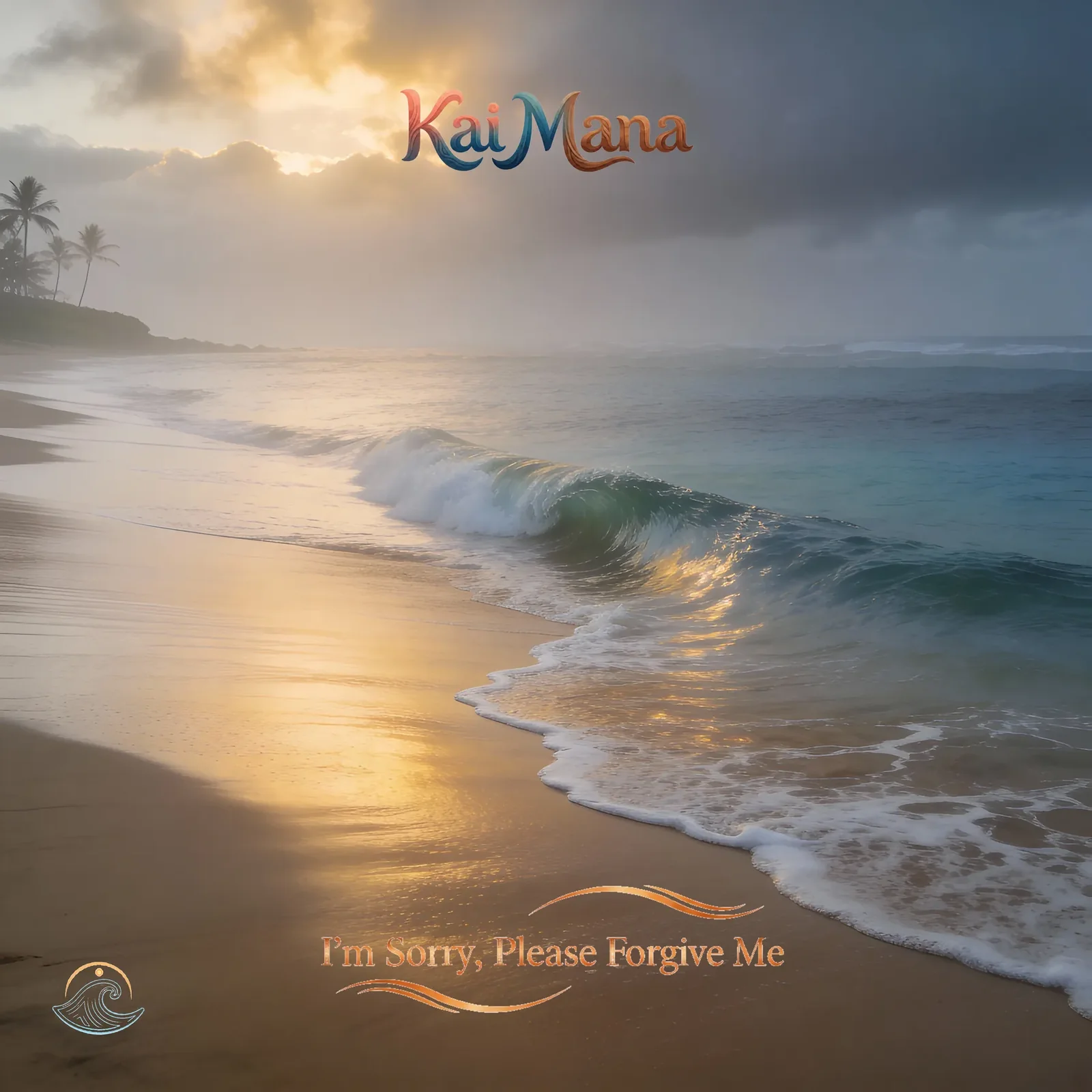 I'm Sorry, Please Forgive Me artwork by Kai Mana, reflecting meditative, healing  Maui music themes