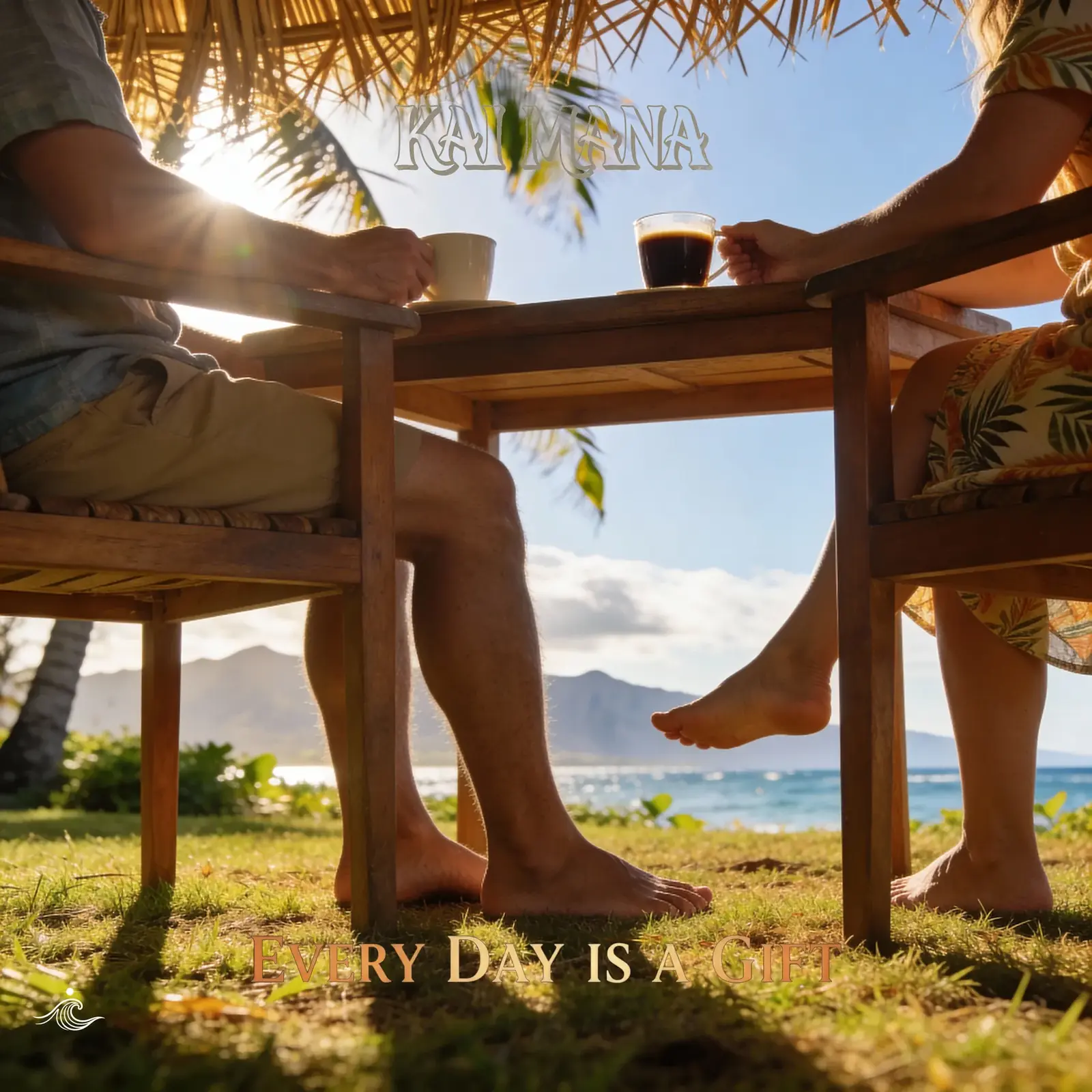 Every Day Is a Gift artwork by Kai Mana, reflecting grateful, uplifting  Maui music themes