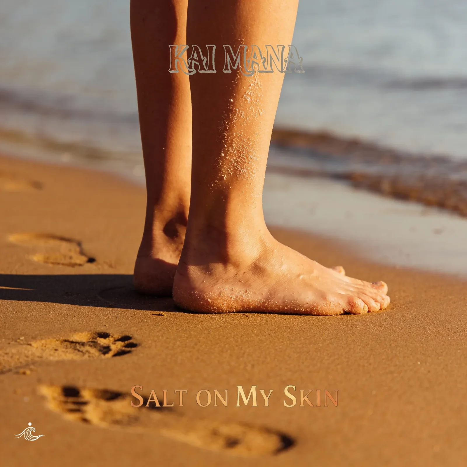 Salt on My Skin artwork by Kai Mana, reflecting relaxed, sensory Maui music themes