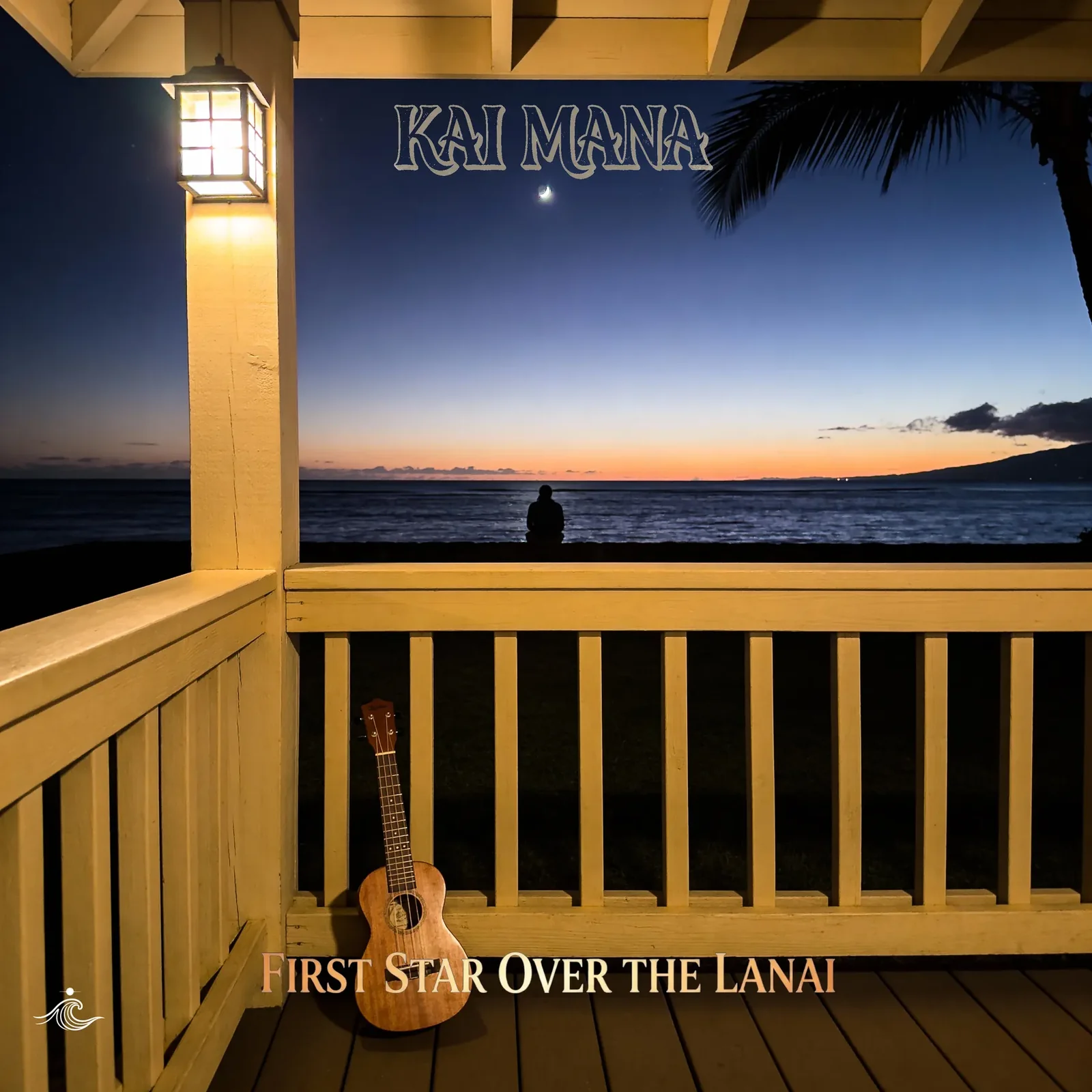 First Star Over the Lānai artwork by Kai Mana, reflecting contemplative, quiet  Maui music themes